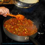 Braised Okra (Bamia) in tomato sauce - Primal Mediterranean Gourmet