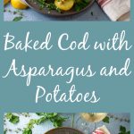 Baked Cod with Asparagus and Potatoes