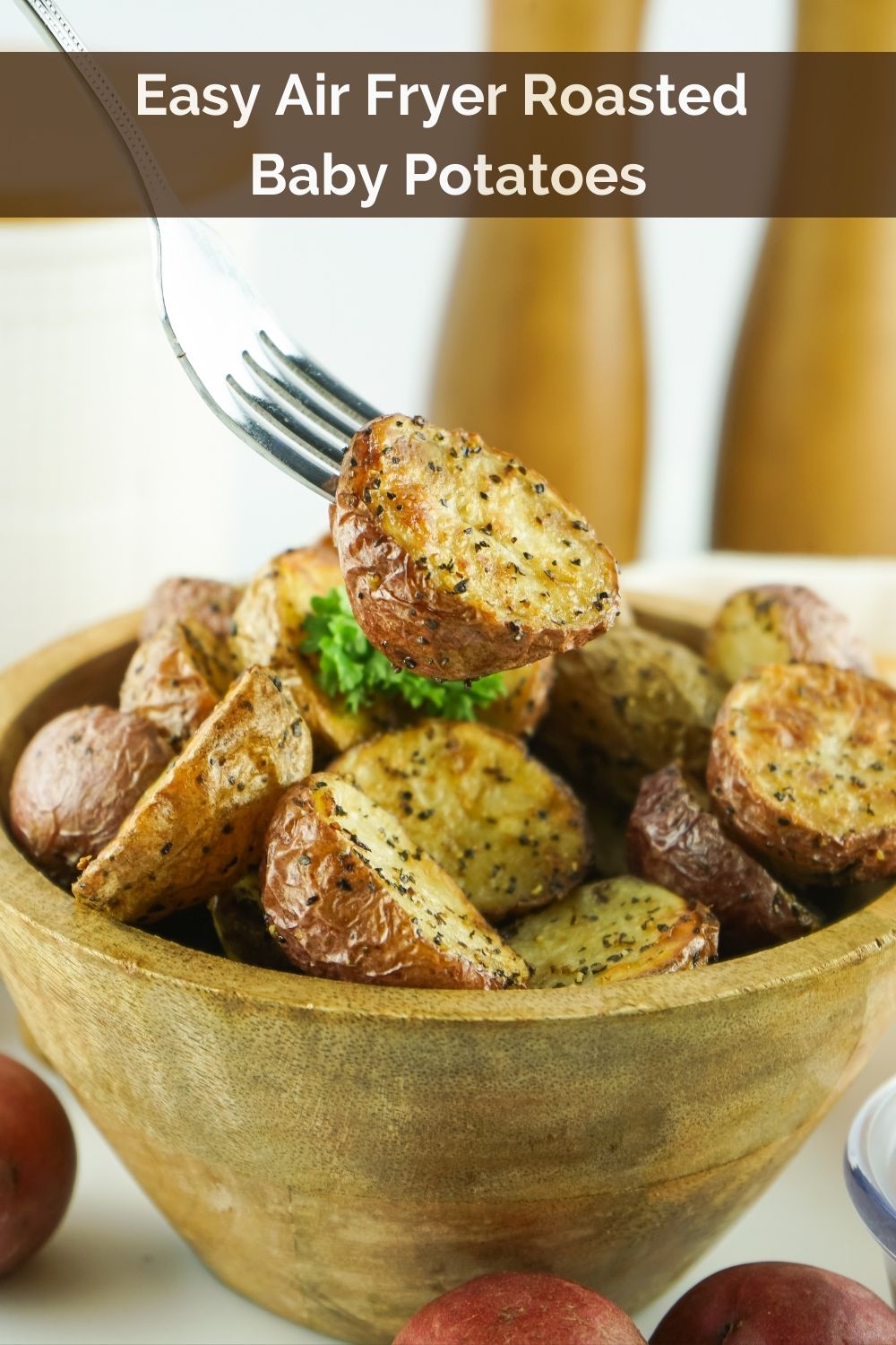 Easy Air Fryer Roasted Baby Potatoes Eat Mediterranean Food
