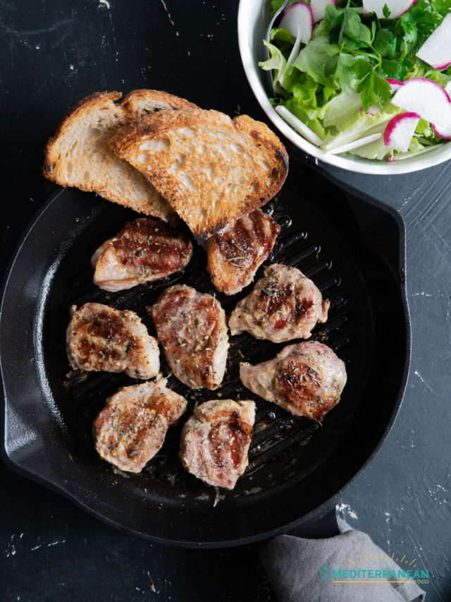 Grilled Lamb Loin Chops with Herbes de Provence